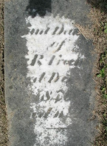 Infant Daughter Freeman tombstone